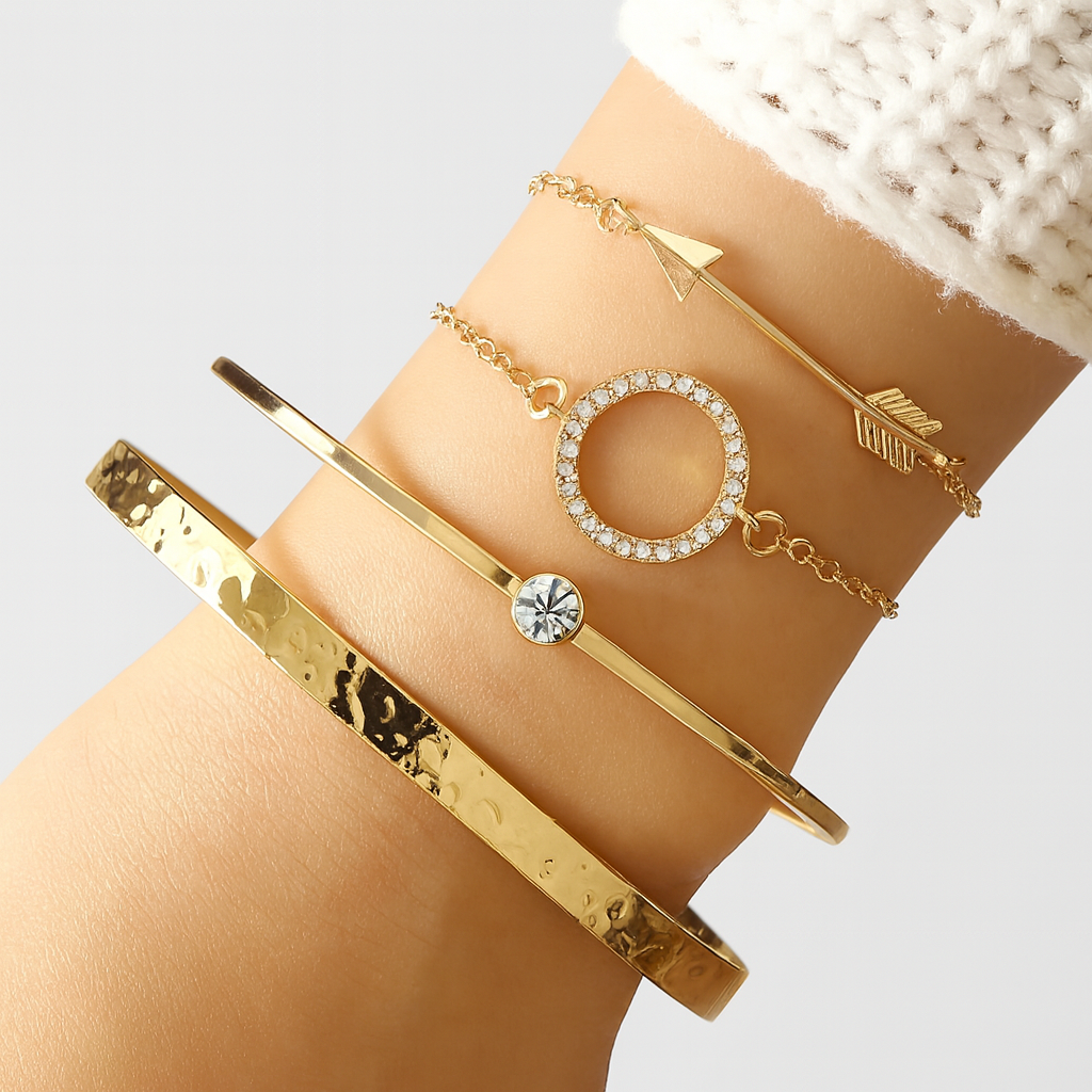 Femira Luxe Set of Four Bracelet