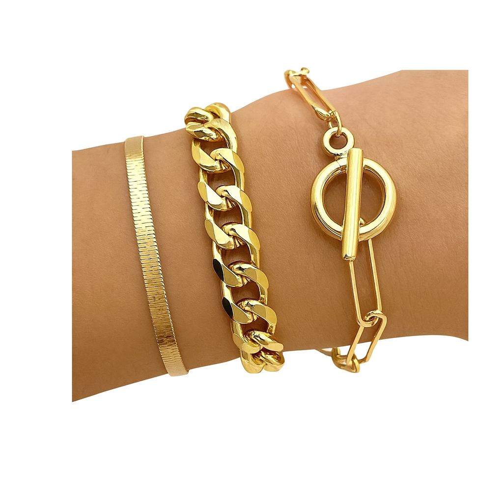 Femira Luxe Set of Three Bracelet